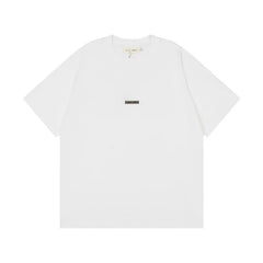 American fashion brand FOG ESSENTIALS double line letter front and back loose high street round neck short sleeved T-shirt for men and women in summer (1)