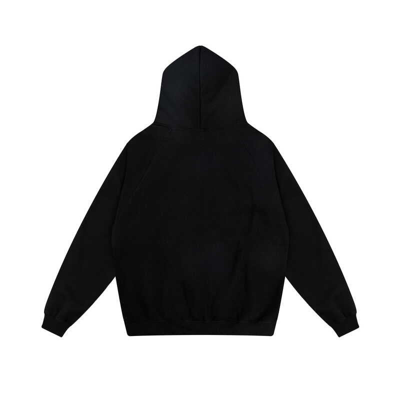 Fear of God Essentials Tonal Front Logo Pullover Hoodie Black