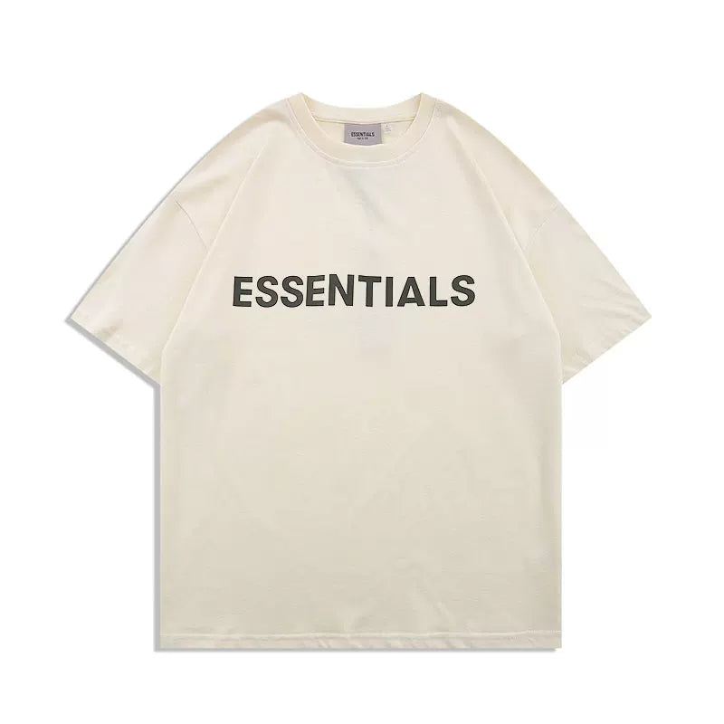 FOG Double Line ESSENTIALS American Trendy Brand Loose Cotton Short sleeved Men's Summer Casual Couple T-shirt Men (2)