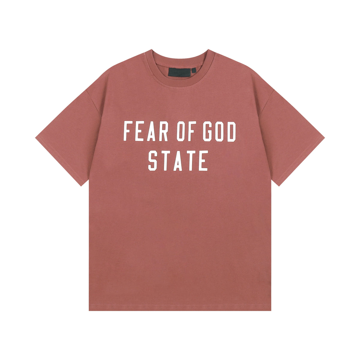 FOG Double Line ESSENTIALS Short Sleeve European and American High Street Loose Summer Couple Round Neck T-shirt Cotton Half Sleeve Men and Women (3)