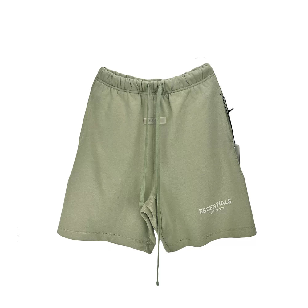 High quality FOG ESSENTIALS double line velvet letter men's pants, high street loose cotton shorts, summer