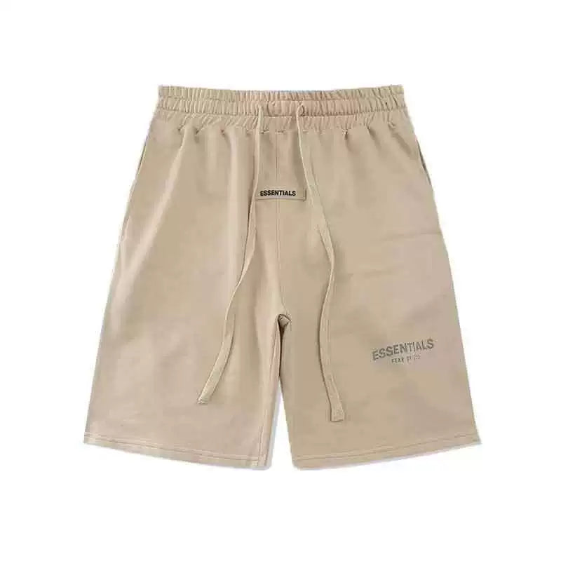 FEAR OF GOD ESSENTIALS double-line reflective high street loose sports casual men and women shorts trend (4)