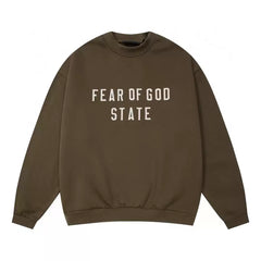 Fear Of God Essentials Fear Of God State Mock Neck Sweatshirt