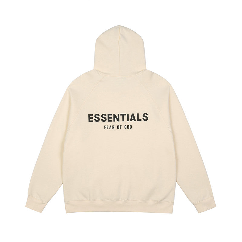 Fear Of God Essentials Cream Blank Raglan Sleeve Pullover Hoodie