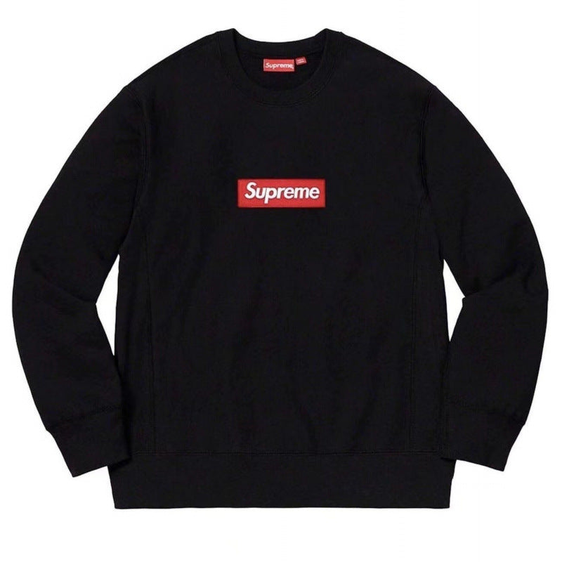 Supreme Black Box Logo Crewneck Sweatshirt