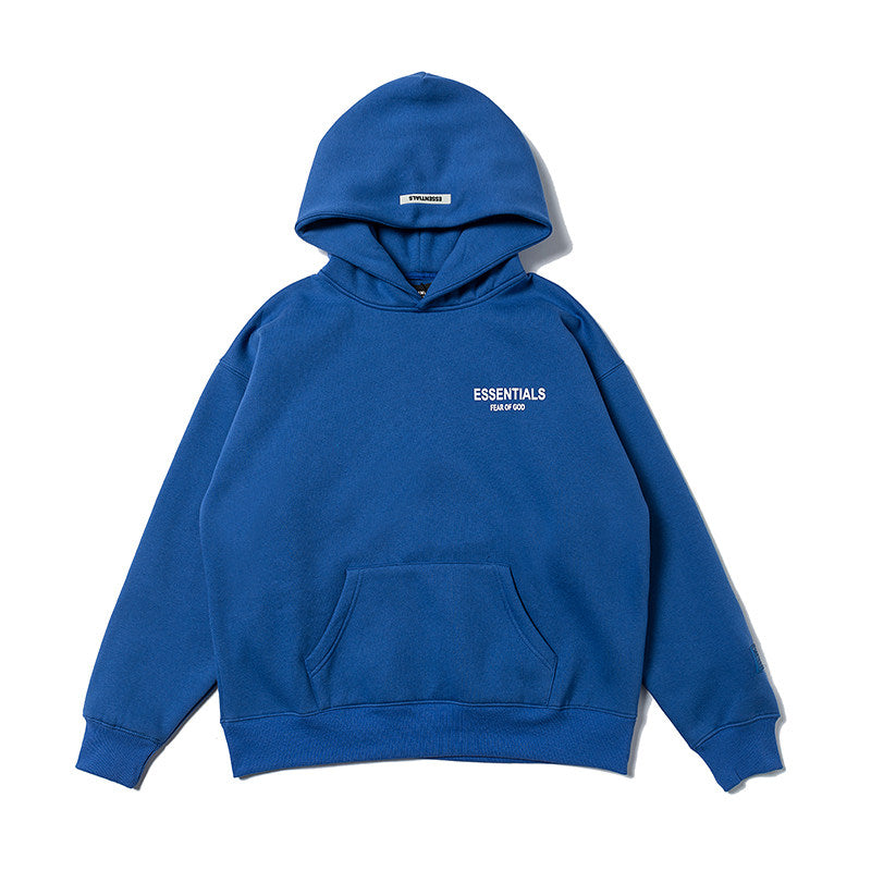 Fear Of God Essentials Crenshaw Back Script Letter Pullover Hoodie