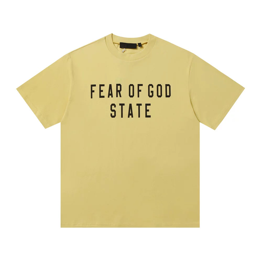 Fear Of God Essentials State Printed Short Sleeve Tracksuit
