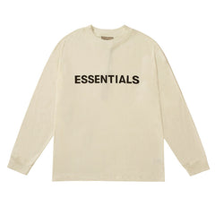 Fear Of God Essentials Chest Bold Logo Long Sleeve Tee