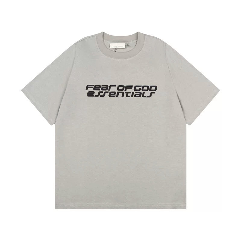 Essentials new high street trendy brand T-shirt for women, American style FOG casual pure cotton short sleeved couple top for men, cross-border