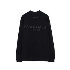 Fear Of God Essentials Back Logo Mock Neck Long Sleeve Tee