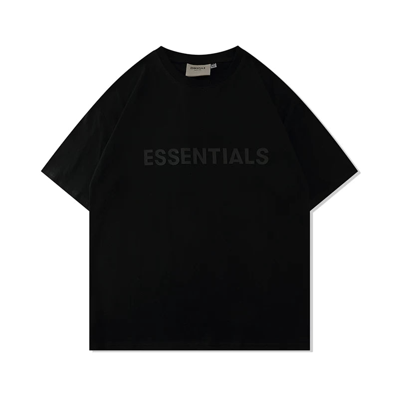 FOG Double Line ESSENTIALS American Trendy Brand Loose Cotton Short sleeved Men's Summer Casual Couple T-shirt Men (6)