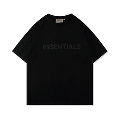 FOG Double Line ESSENTIALS American Trendy Brand Loose Cotton Short sleeved Men's Summer Casual Couple T-shirt Men (6)