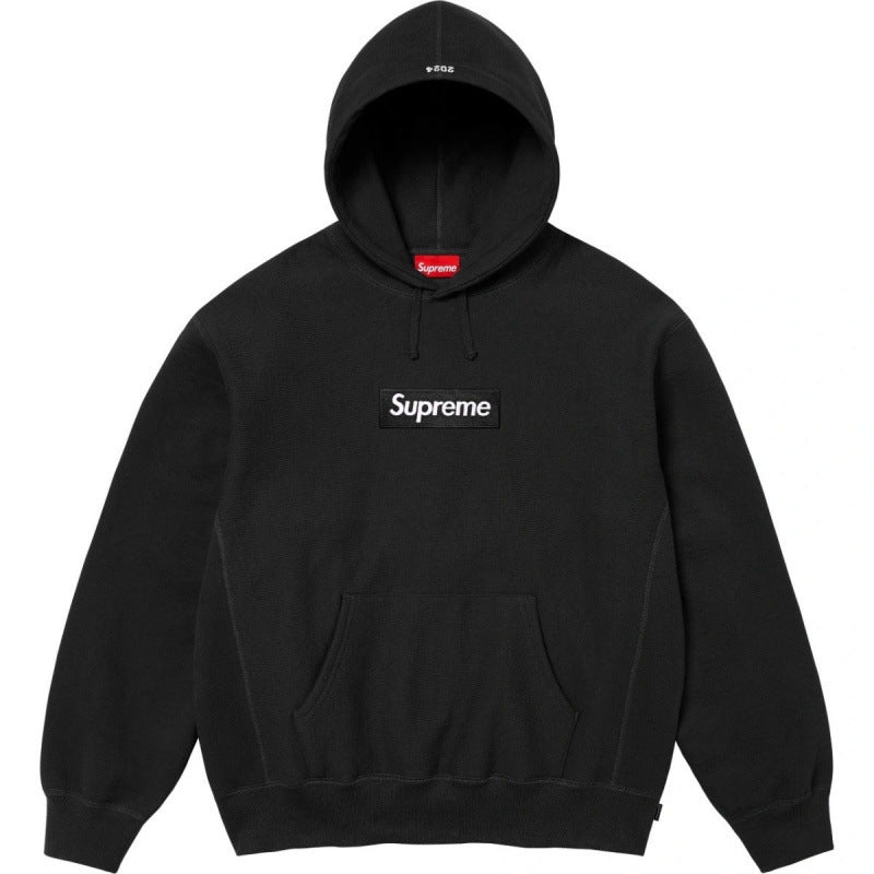 Supreme Black Box Logo Pullover Hoodie