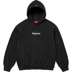 Supreme Black Box Logo Pullover Hoodie