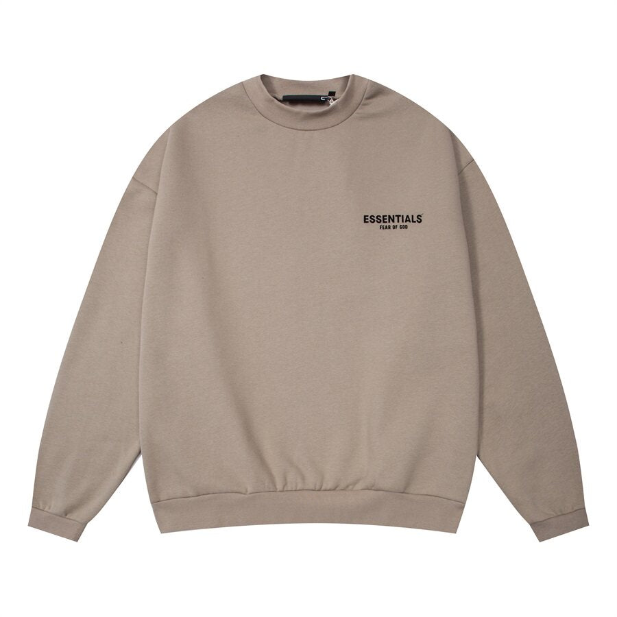 Fear Of God Essentials Small Chest Logo Mock Neck Sweatshirt