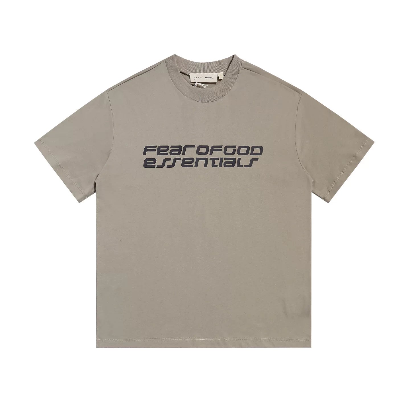 FOG ESSENTIALS letter printed short sleeved T-shirt for men and women, loose casual sports set, summer trend