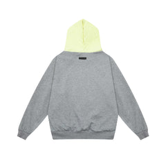 Fear of God Essentials Contrast Hood Arch Logo Pullover Hoodie Heather Gray