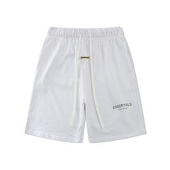 FEAR OF GOD ESSENTIALS double-line reflective high street loose sports casual men and women shorts trend (1)