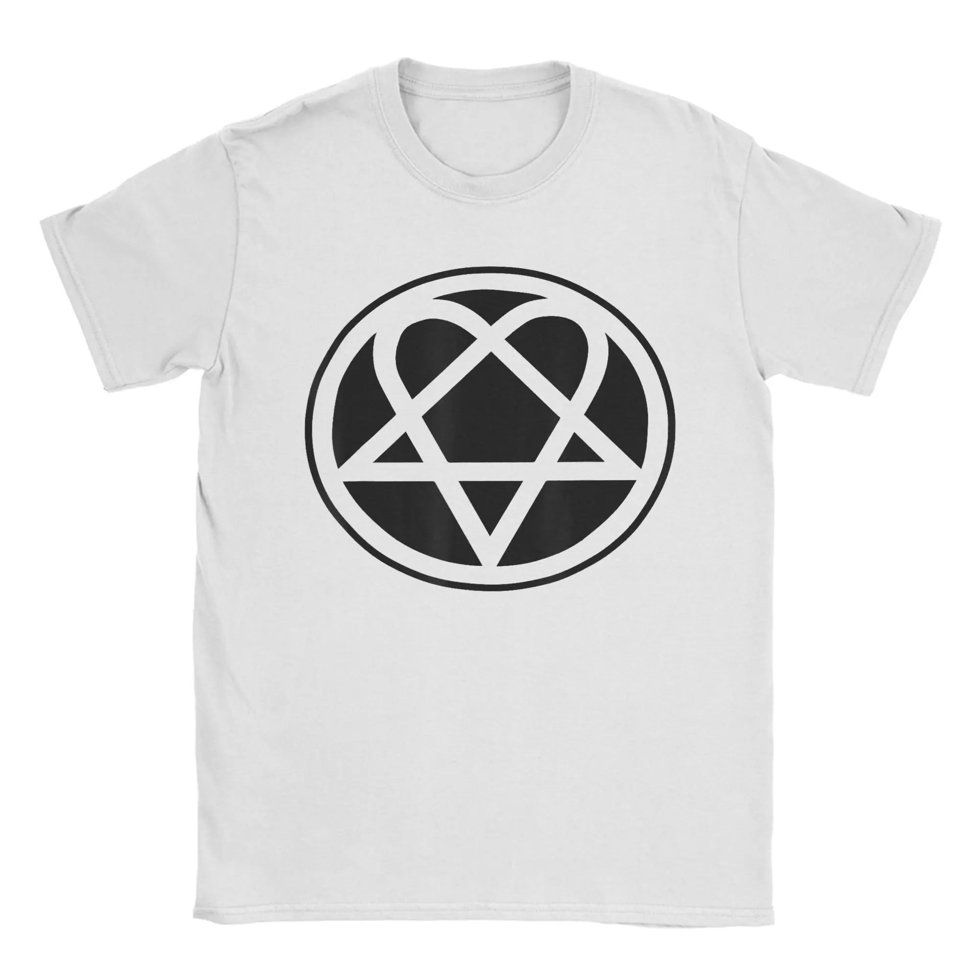 Ville Valo HIM Heartagram Pentagram T-Shirt | Classic Cotton Tee
