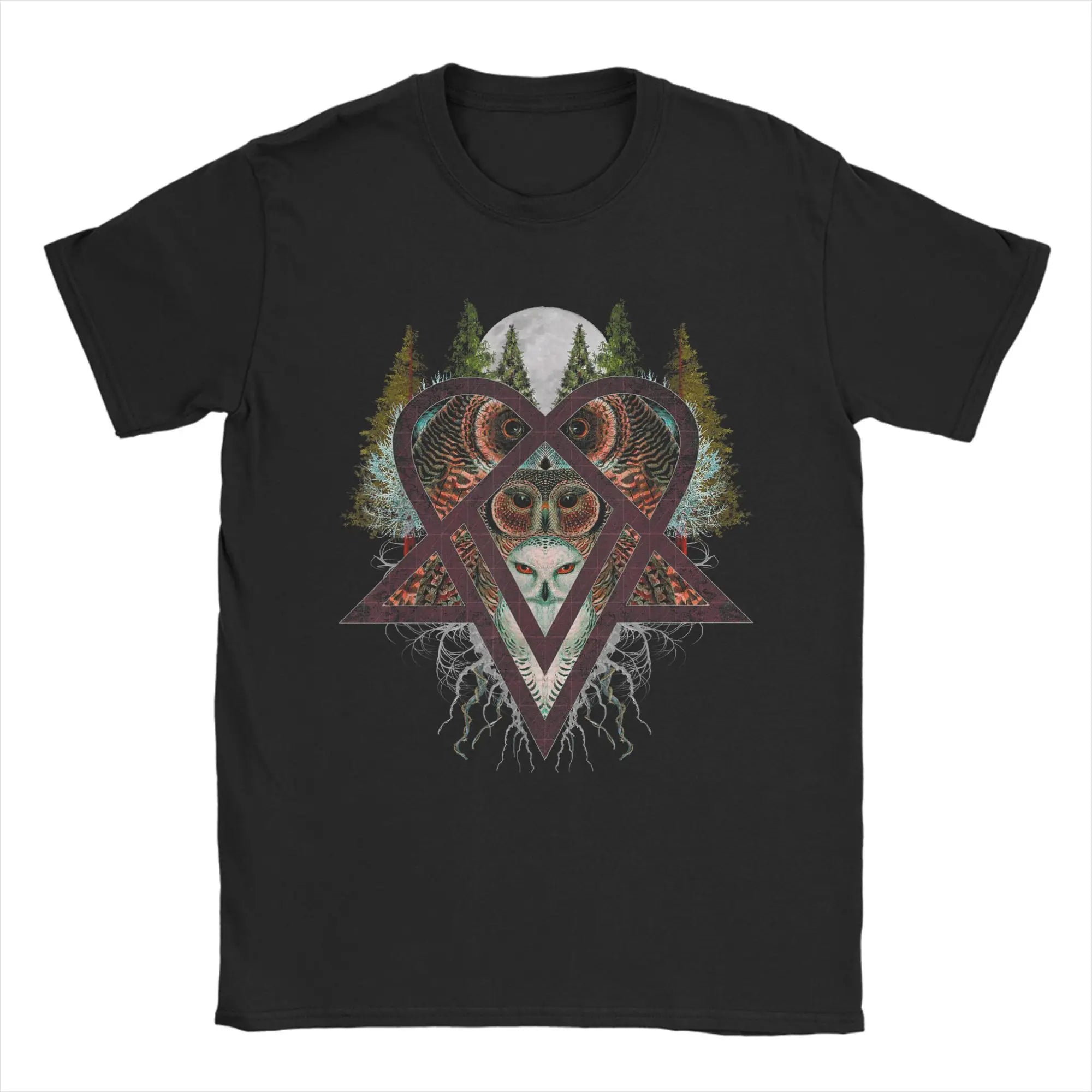 Ville Valo HIM Heartagram Pentagram T-Shirt | Classic Cotton Tee
