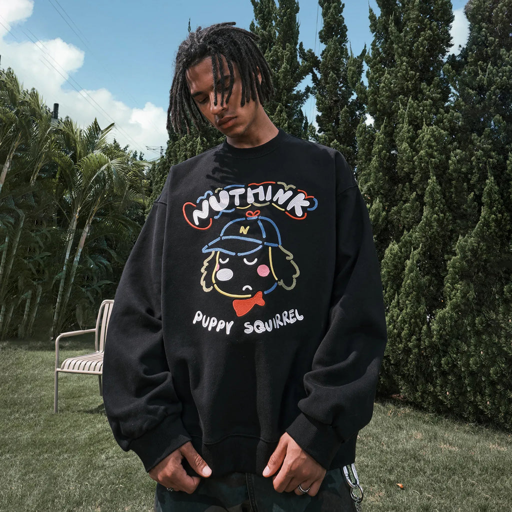 #NT-NU169#Classic Crewneck Casual Sweatshirt